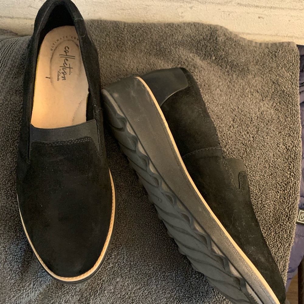 Clark’s size 9. Worn once